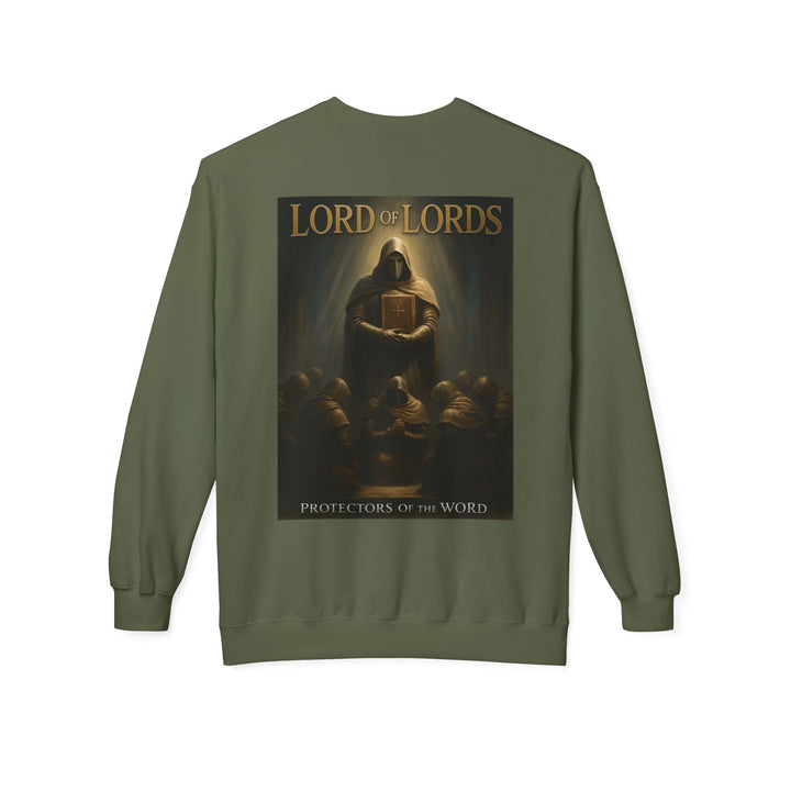 Christian Crewneck Sweatshirt - "King of Kings / Lord of Lords" Religious Pullover
