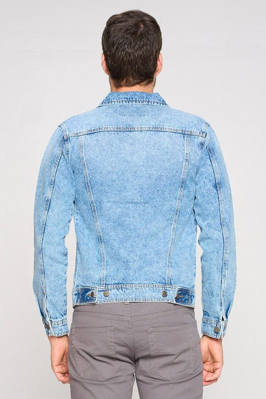 Men's Light Denim Jacket