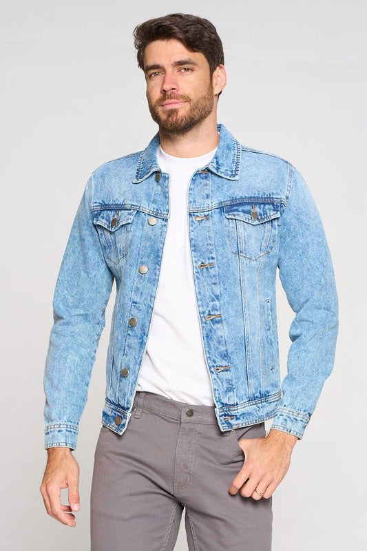 Men's Light Denim Jacket