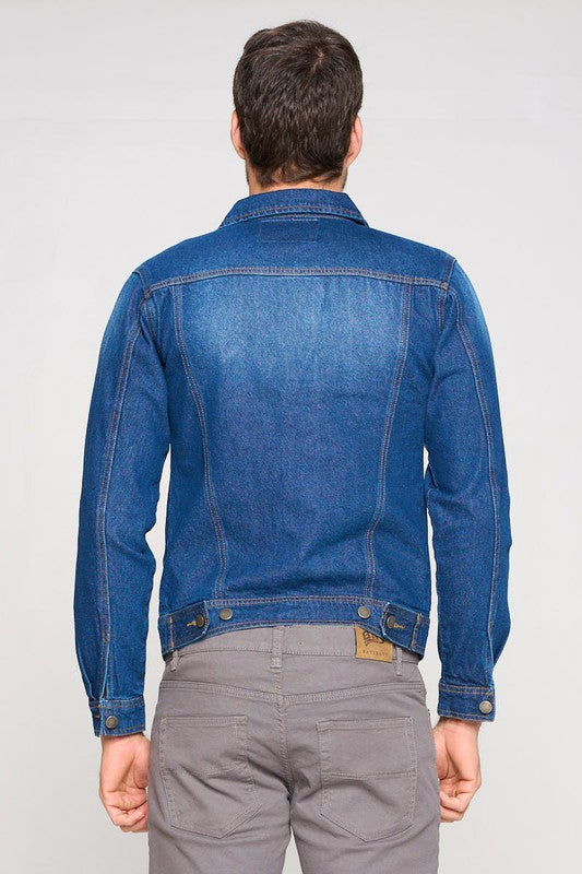 Men's Dark Denim Jacket