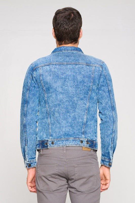 Men's Plus Size Denim Jacket