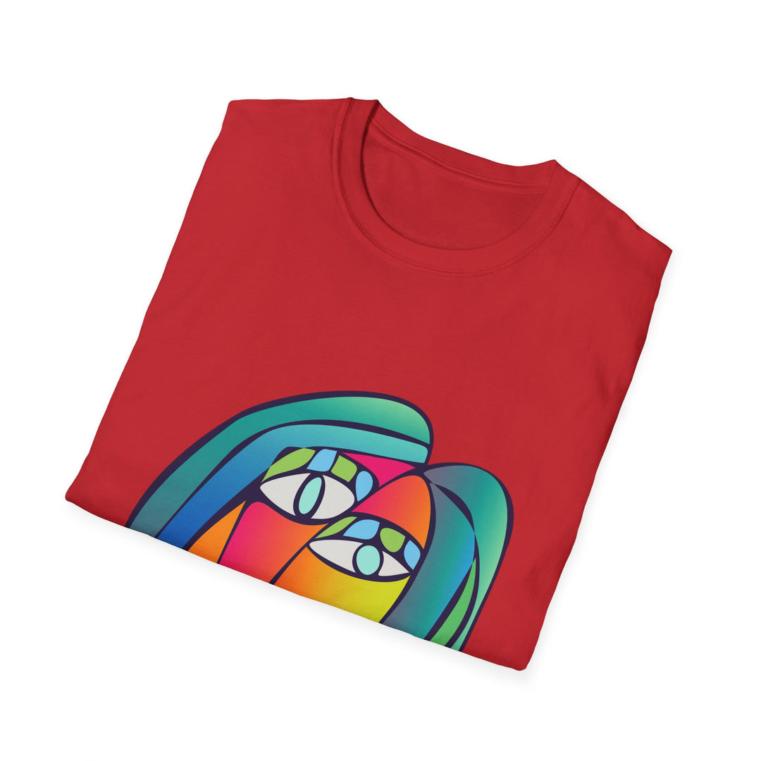 Cubism Girl Unisex Softstyle T-Shirt
