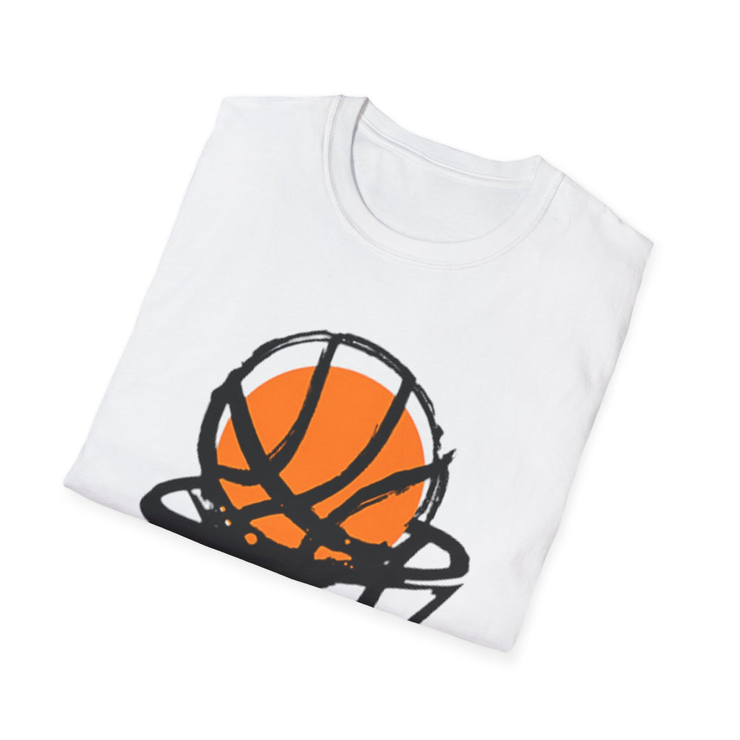 Basketball Hoop Unisex Softstyle T-Shirt