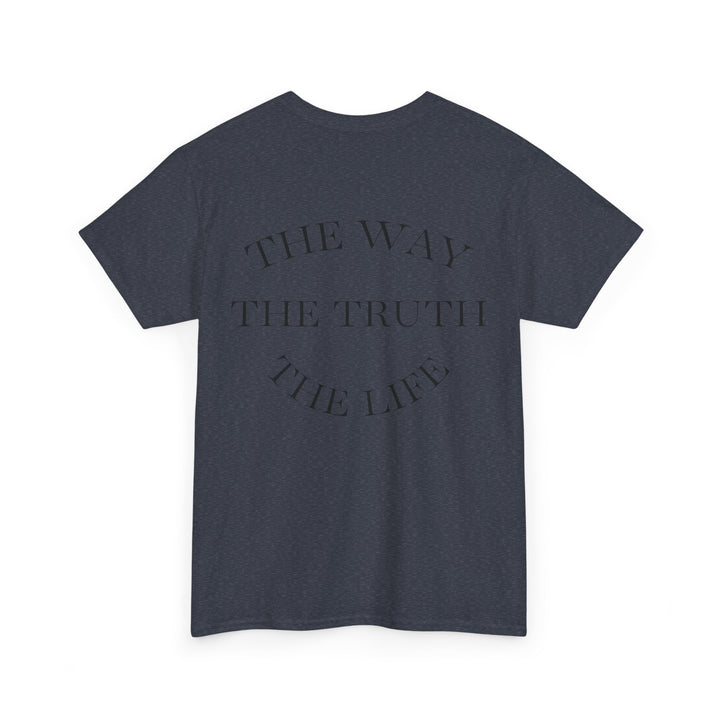 Protectors of the Word T-Shirt — Knight with Sword and Shield Literary Tee