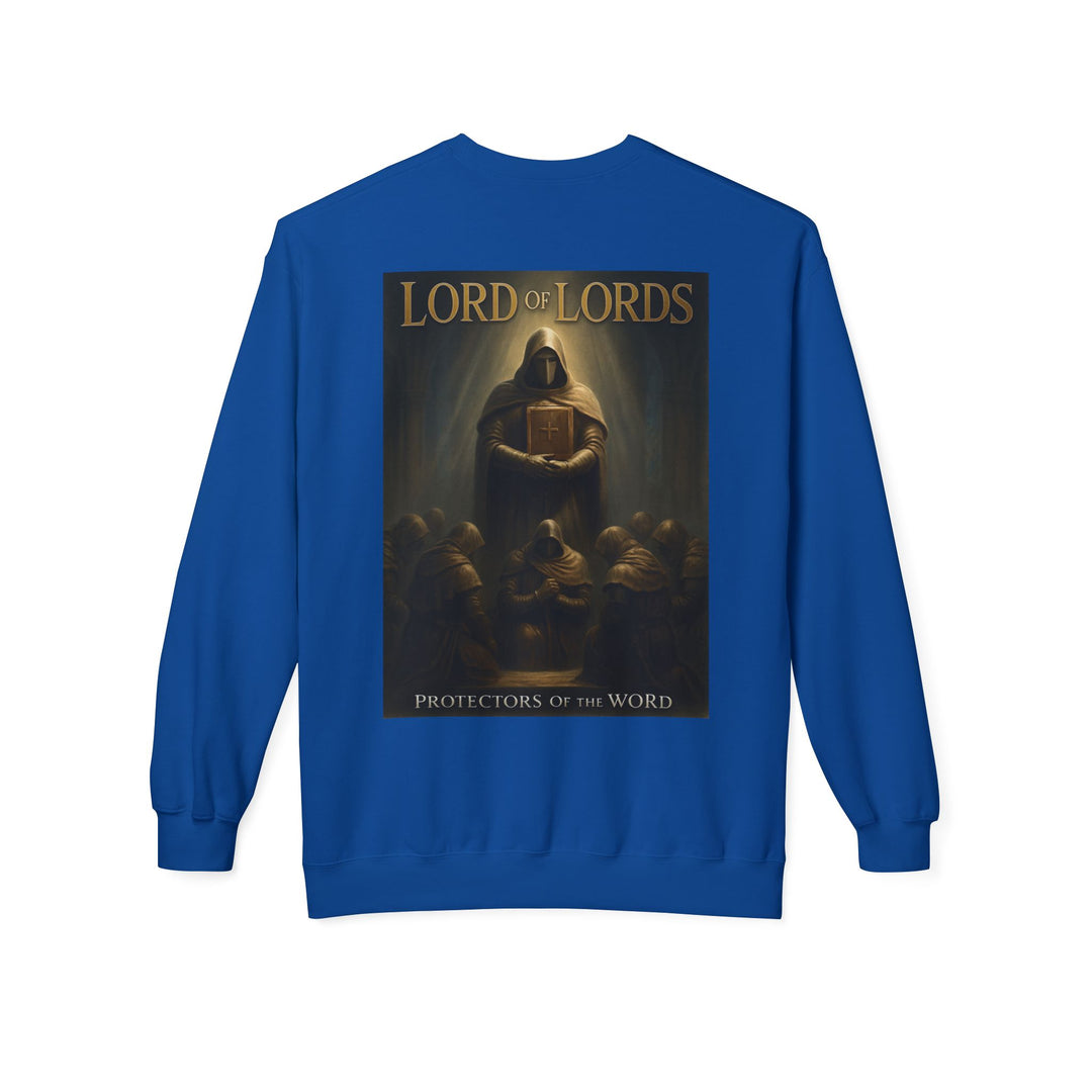 Christian Crewneck Sweatshirt - "King of Kings / Lord of Lords" Religious Pullover