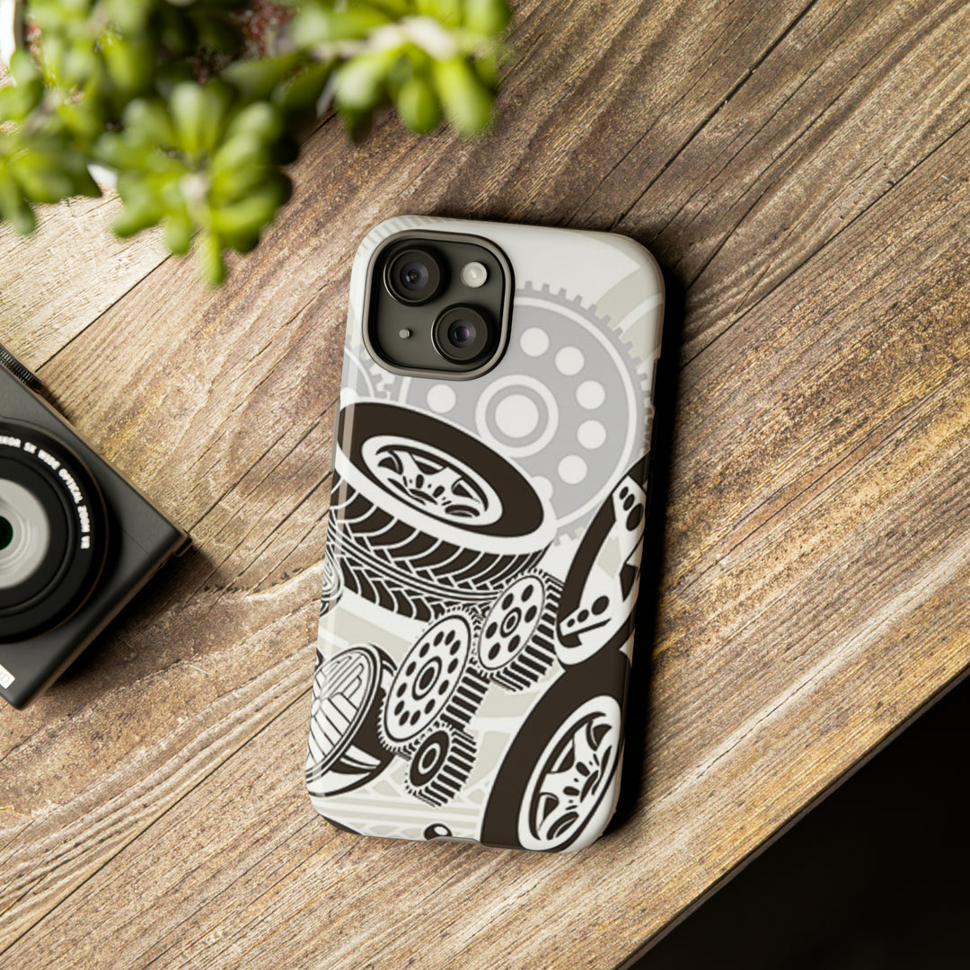 Tires Tough Phone Case