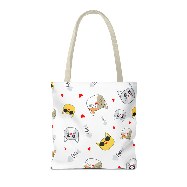 Cat Face Tote Bag (AOP)