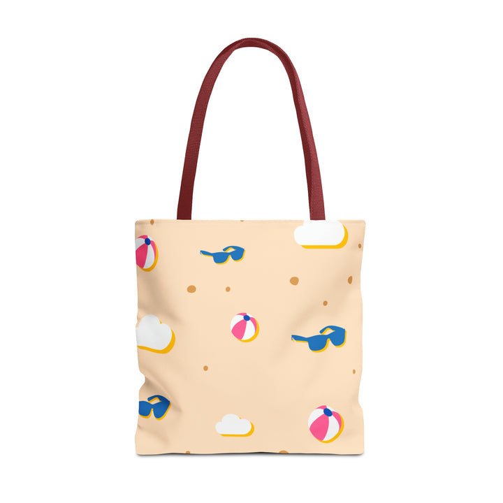 Beach Pattern Tote Bag (AOP)