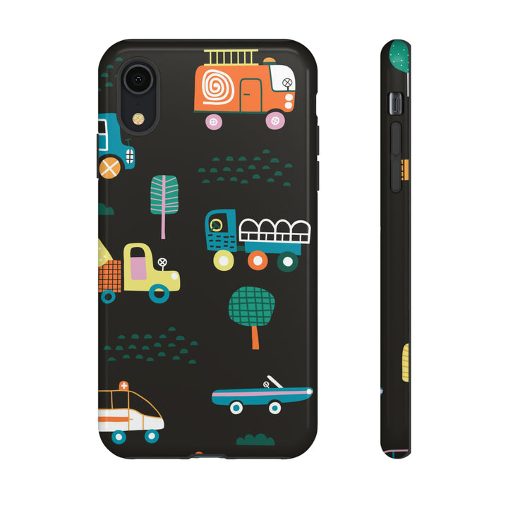 Cars and Trucks Tough Phone Case