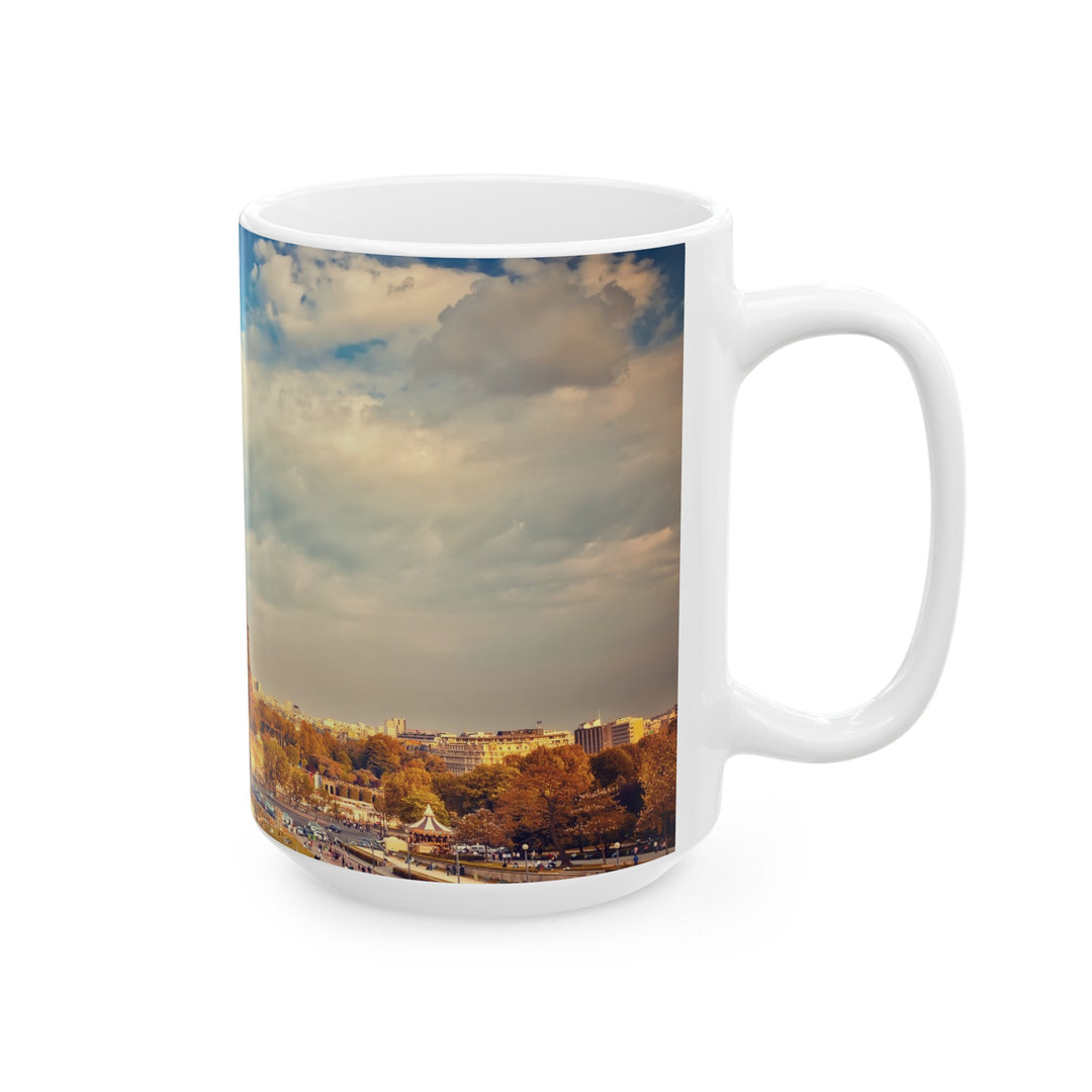 Scenic Paris Ceramic Mug, (11oz, 15oz)