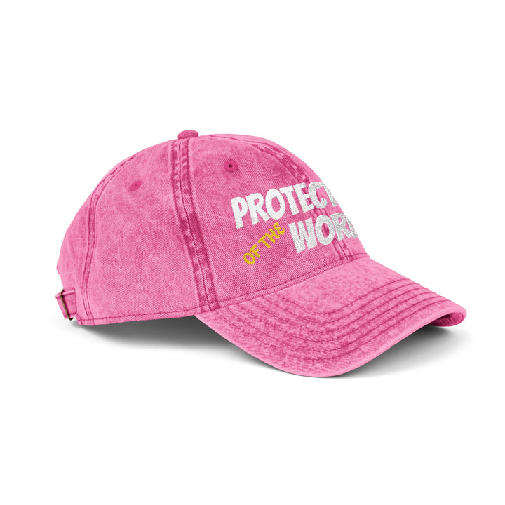 Protectors of the Word Embroidered Vintage Cap