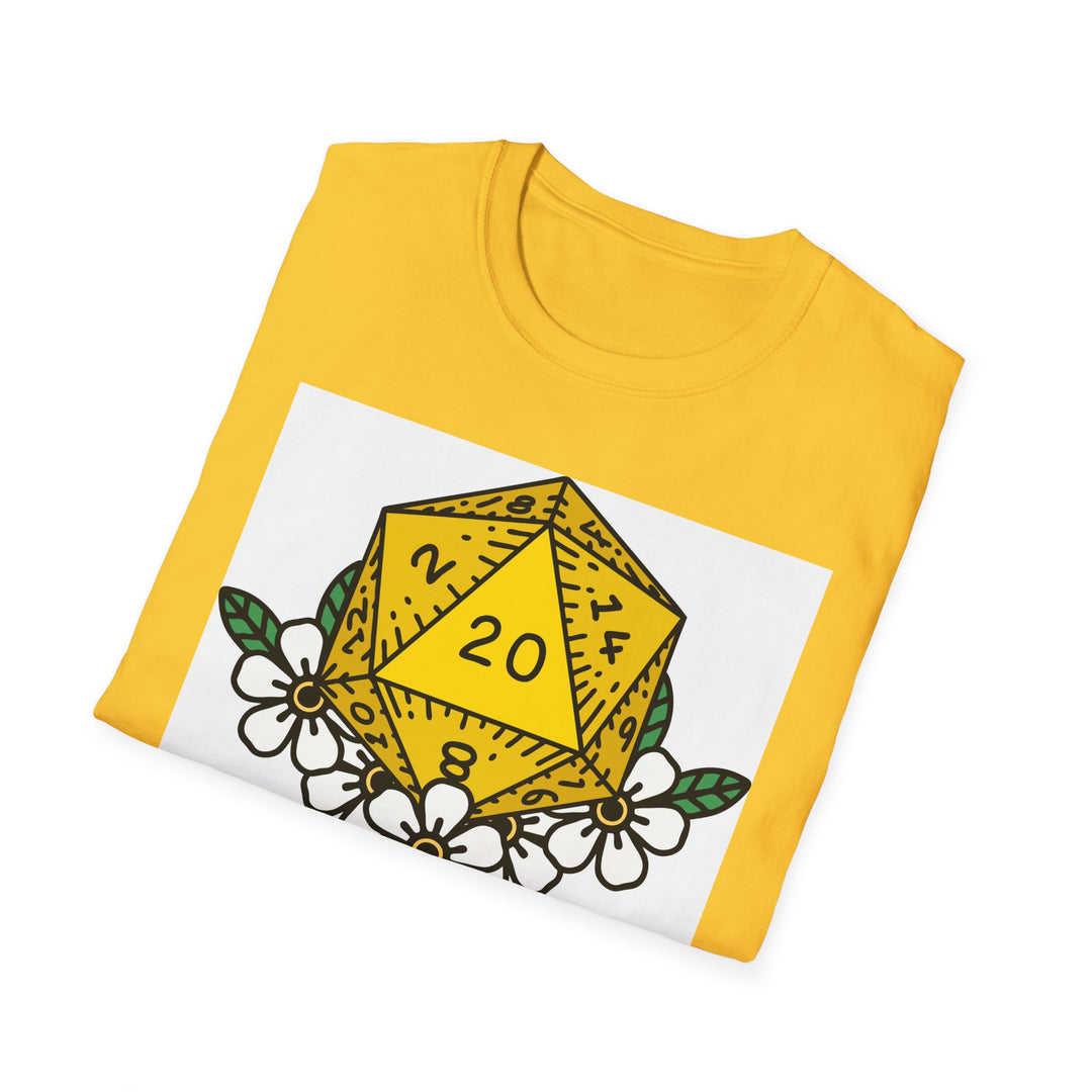 Rolled 20 Crit Unisex Softstyle T-Shirt