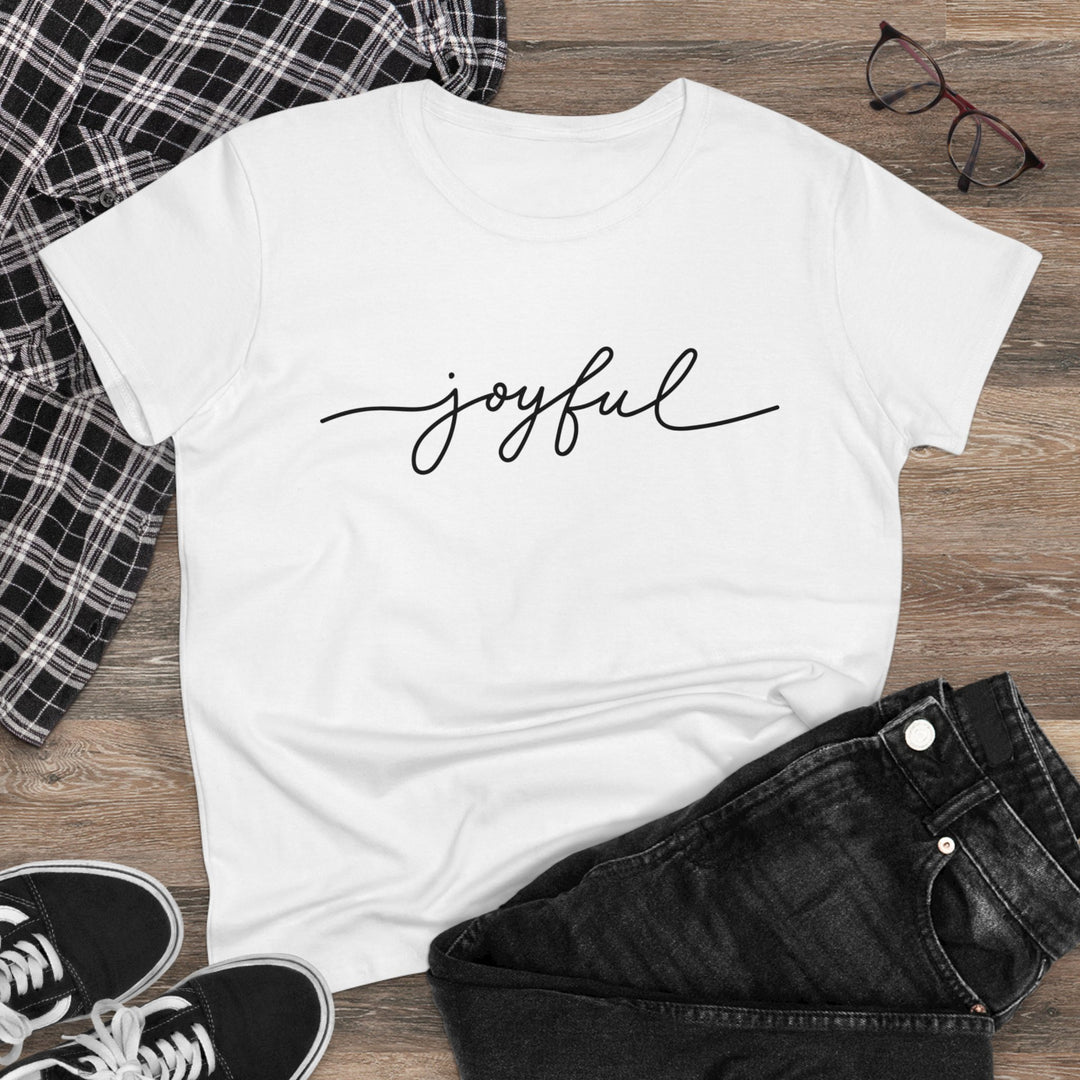 Joyful Women's Midweight Cotton Tee