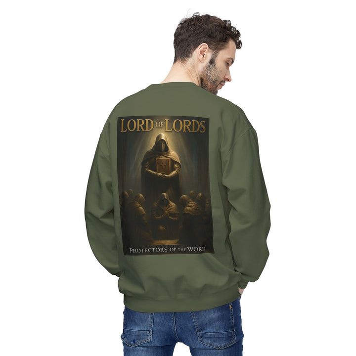 Christian Crewneck Sweatshirt - "King of Kings / Lord of Lords" Religious Pullover
