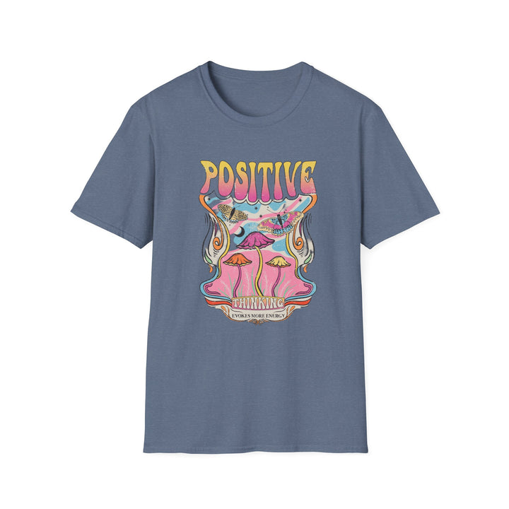 Positive Thinking Evokes More Energy Unisex Softstyle T-Shirt