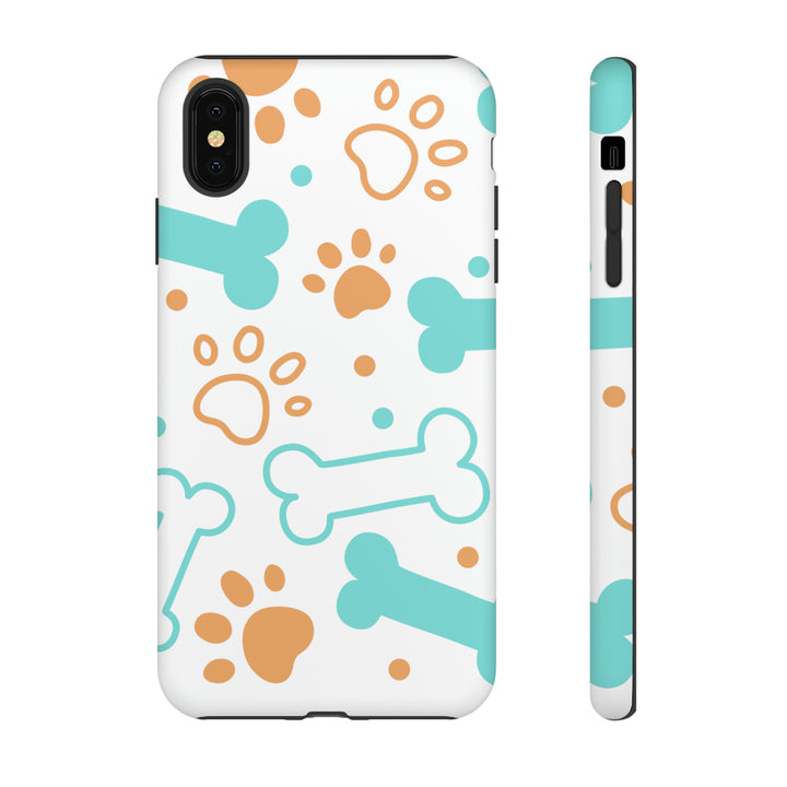 Paws and Bones Tough Phone Case