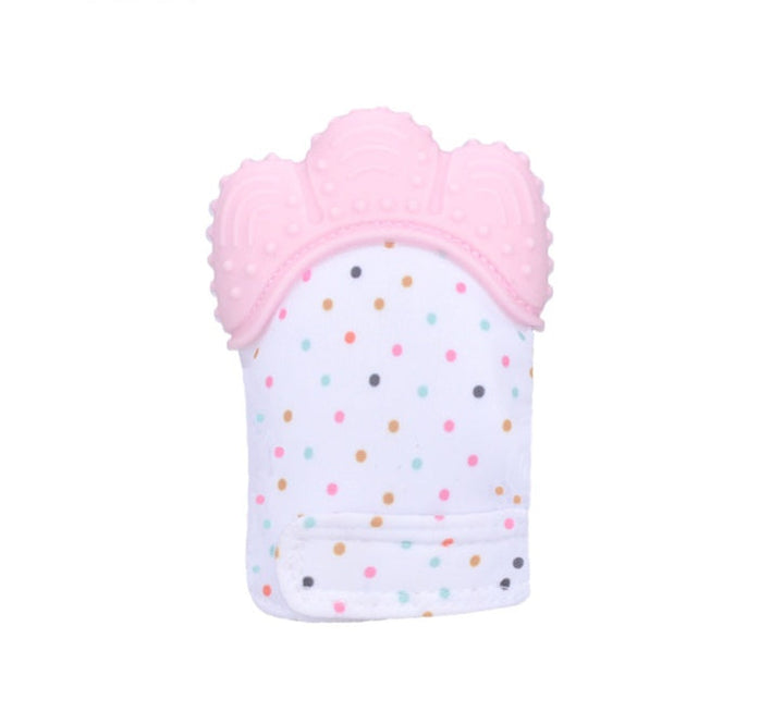 Baby Teething Gloves – Silicone Molar Mitten for Soothing Gums