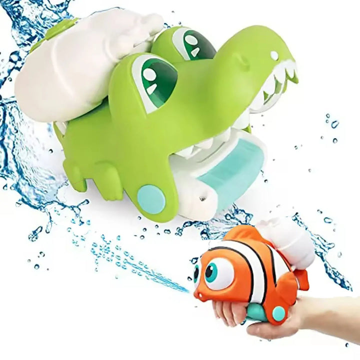 Wrist Water Gun Animal Design Handheld Toy for Outdoor Water Play