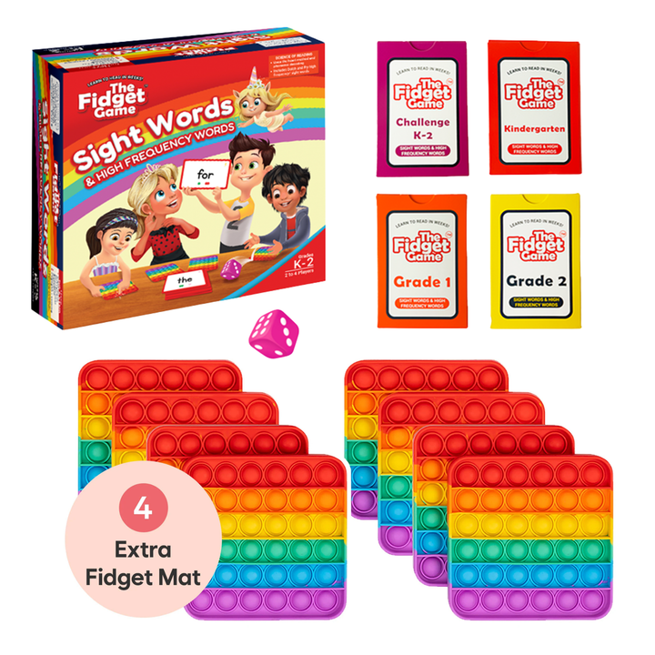 The Fidget Game Sight Words Edition