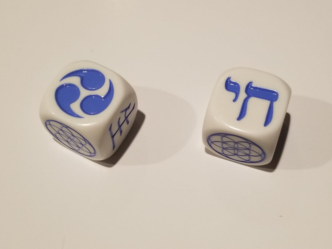 Life Symbol Dice 22mm (7/8")