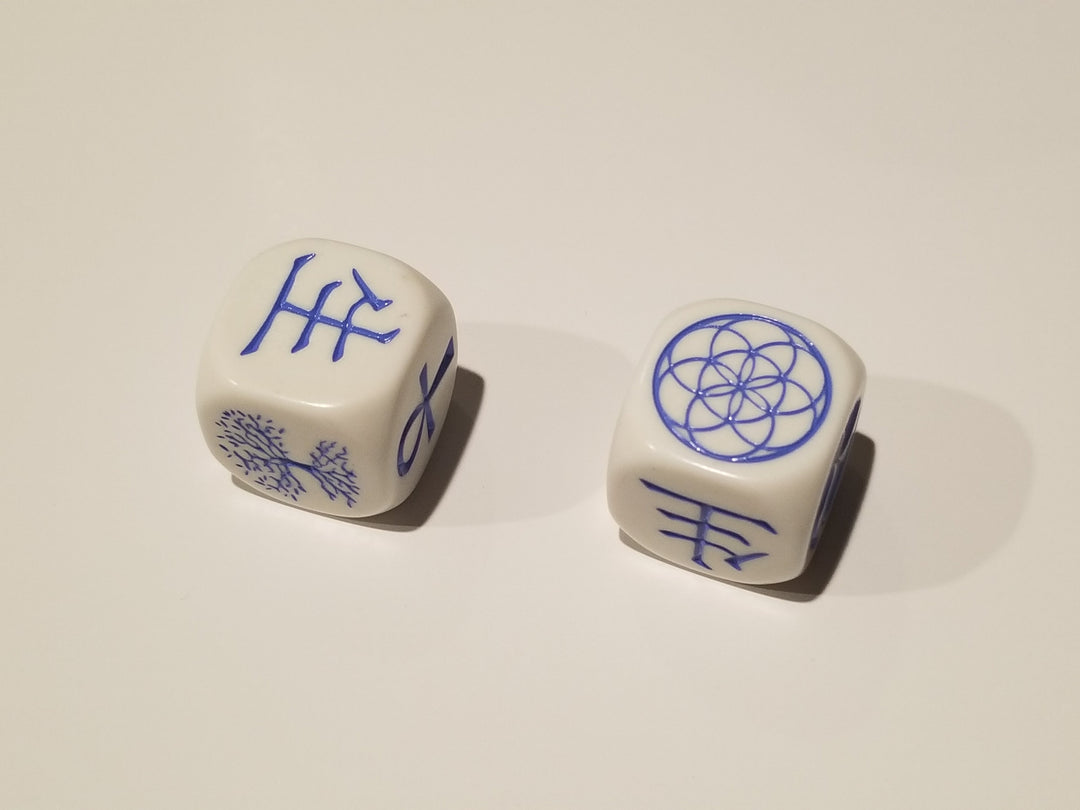 Life Symbol Dice 22mm (7/8")