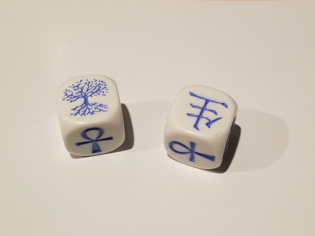 Life Symbol Dice 22mm (7/8")
