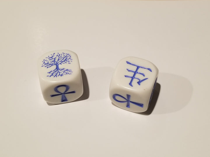 Life Symbol Dice 22mm (7/8")