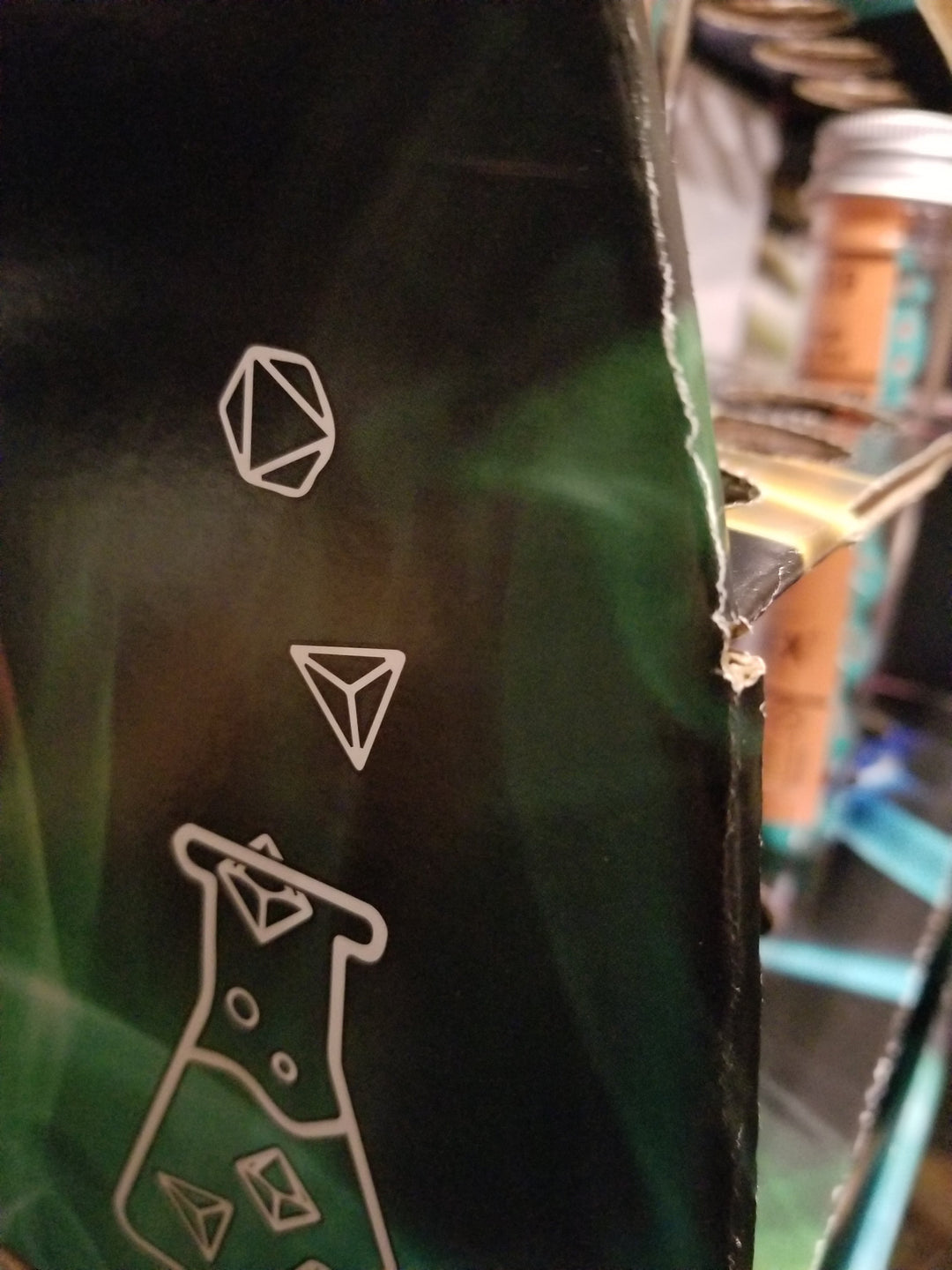 29977 Lab Dice Tube Display