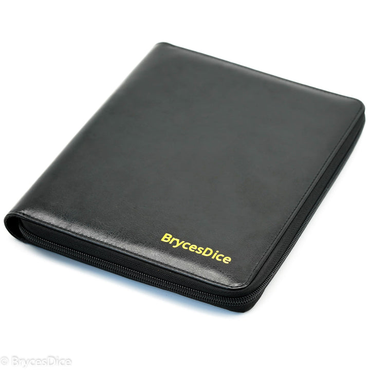Leather Zip-Dice Bag Dicefolios