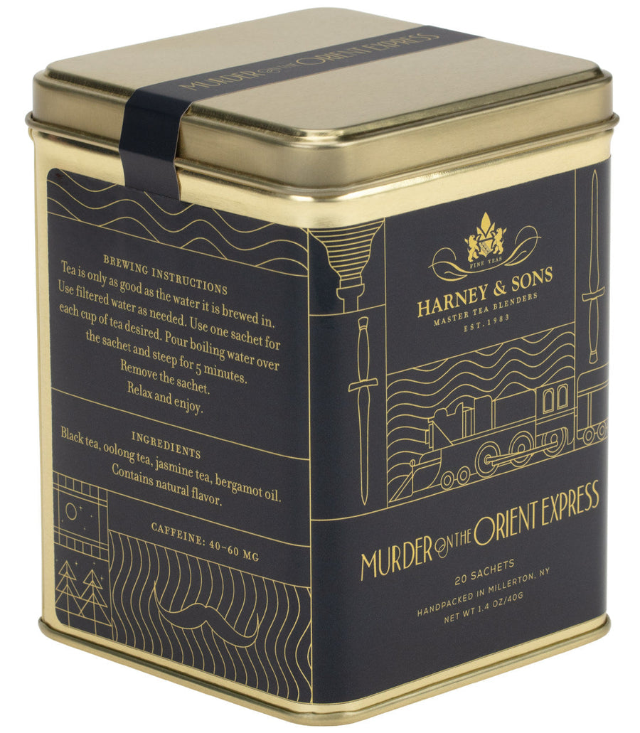 Murder on the Orient Express Tea Blend Tin of 20 Sachets