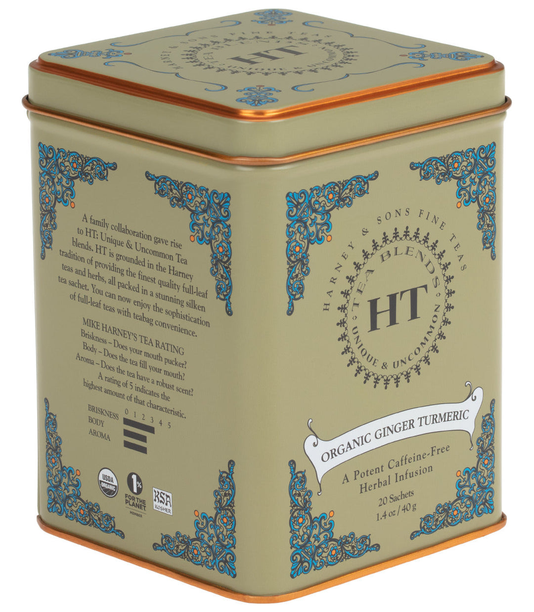 Organic Ginger Turmeric Tea