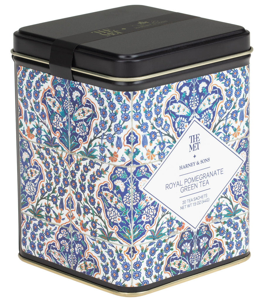 Royal Pomegranate Green Tea Tin of 20 Sachets