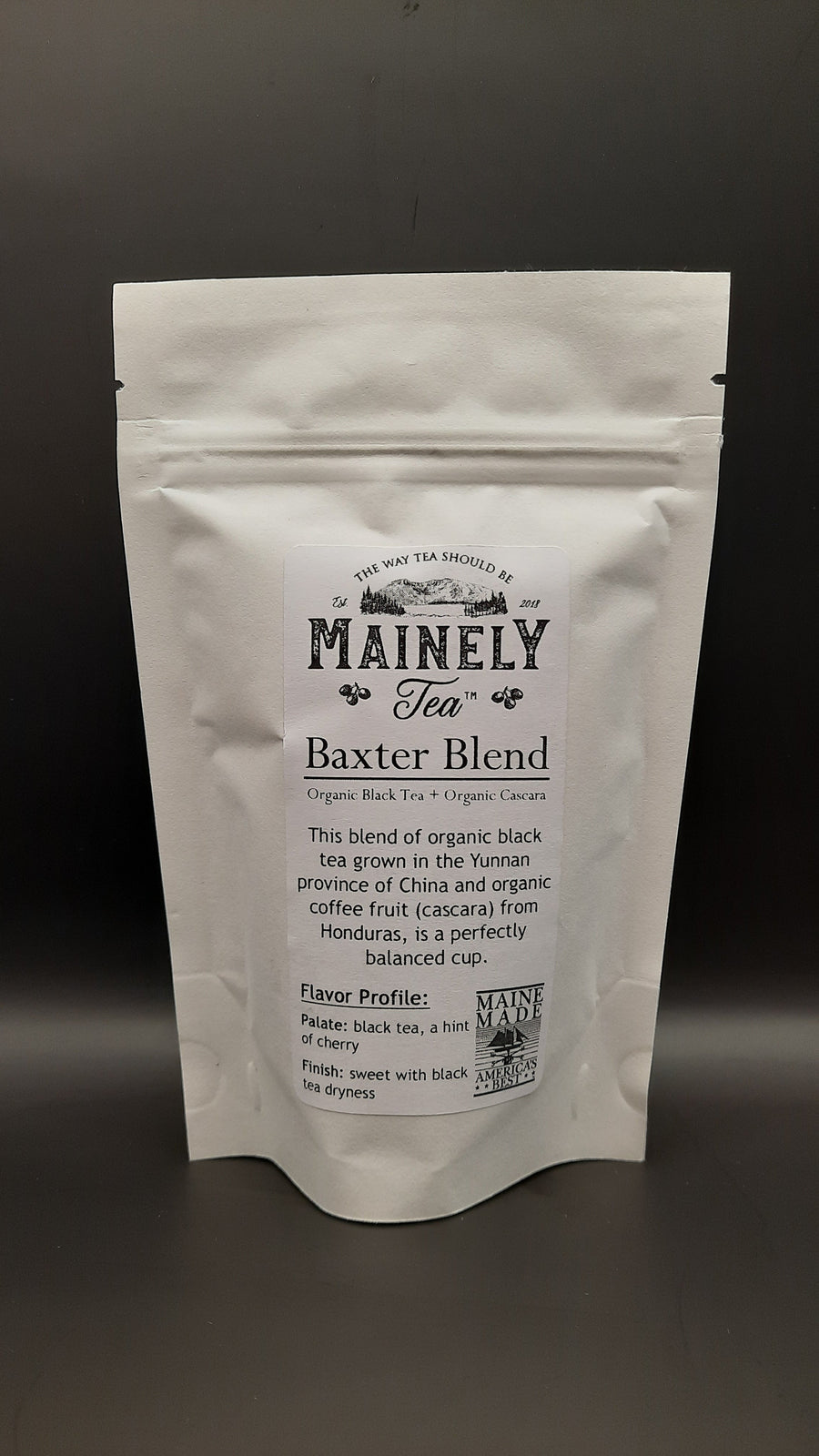 Baxter Blend Black Tea and Cascara