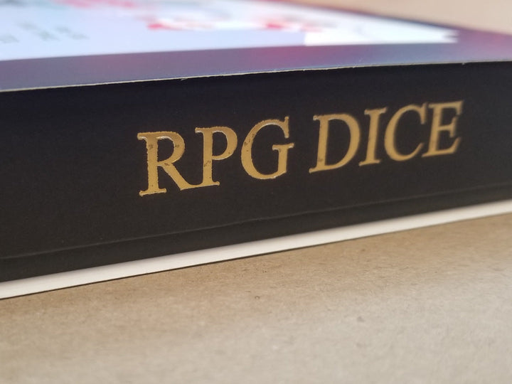 (Acrylic) 7-Dice Sets Gift Box | 5 Sets, Different Colors, Dungeons & Dragons Dice