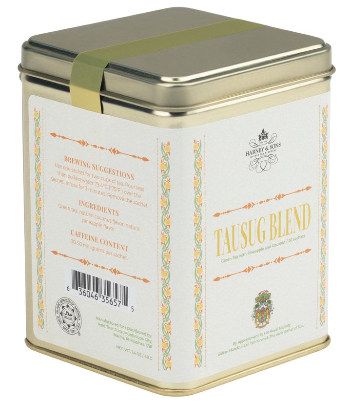 Tausug Blend Tea Tin of 20 Sachets