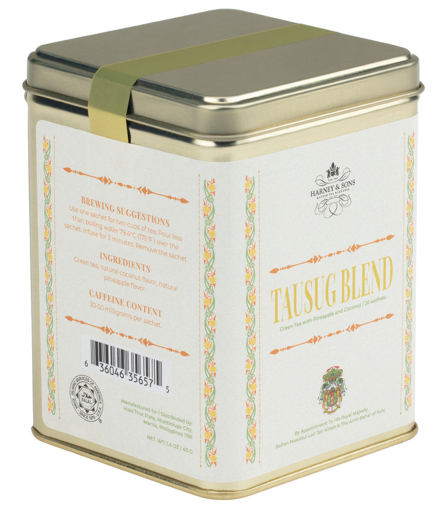 Tausug Blend Tea Tin of 20 Sachets