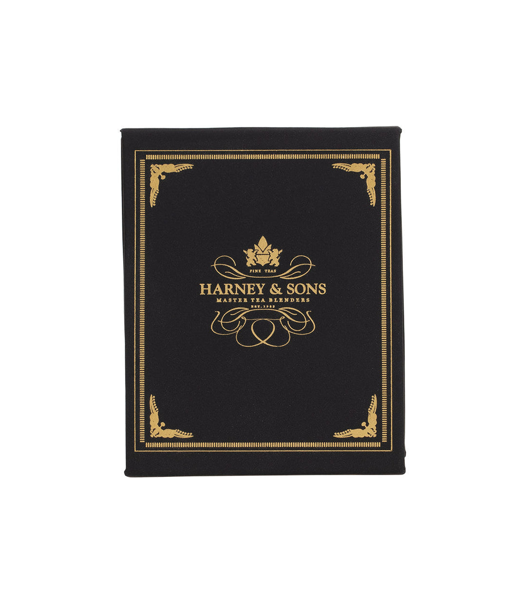 Harney Heritage Green Teabag Sampler Black Box Cover