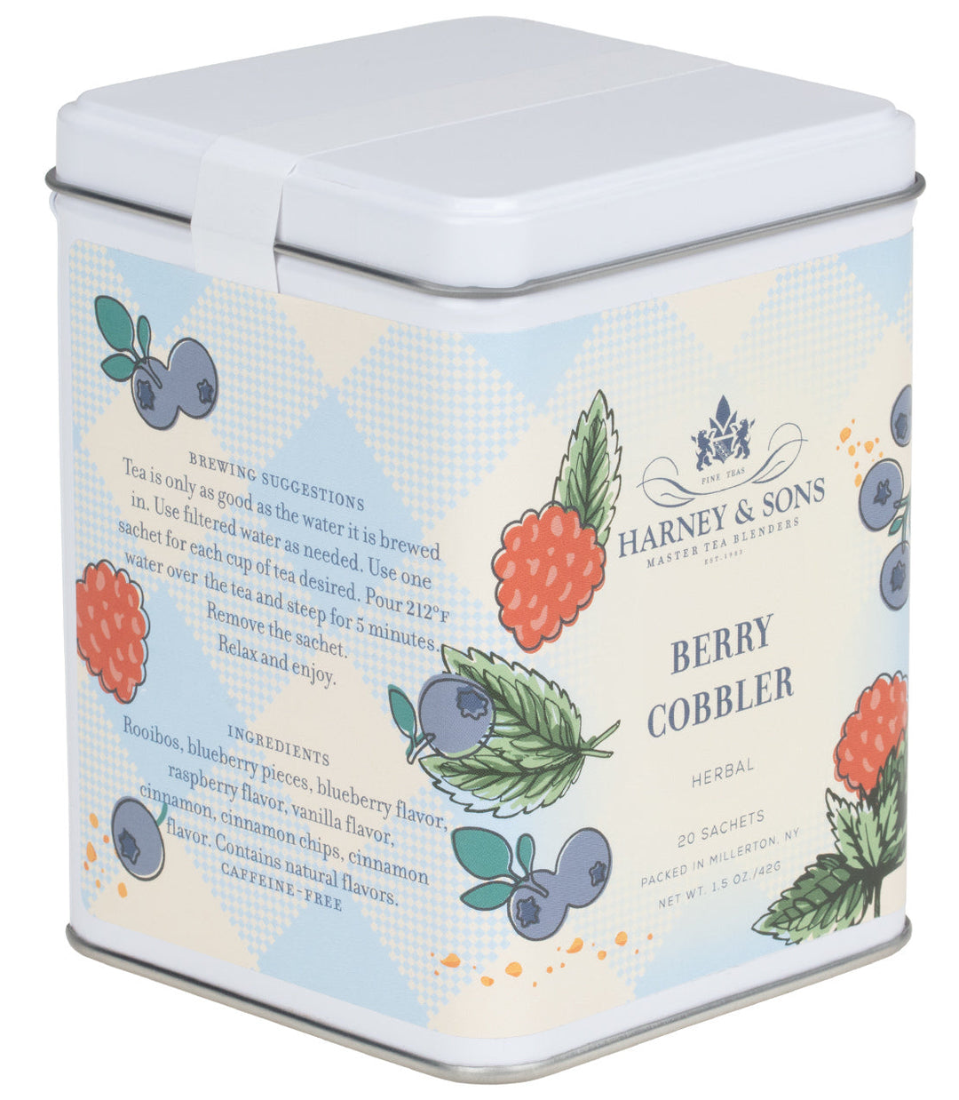 Berry Cobbler Tea Tin of 20 Sachets