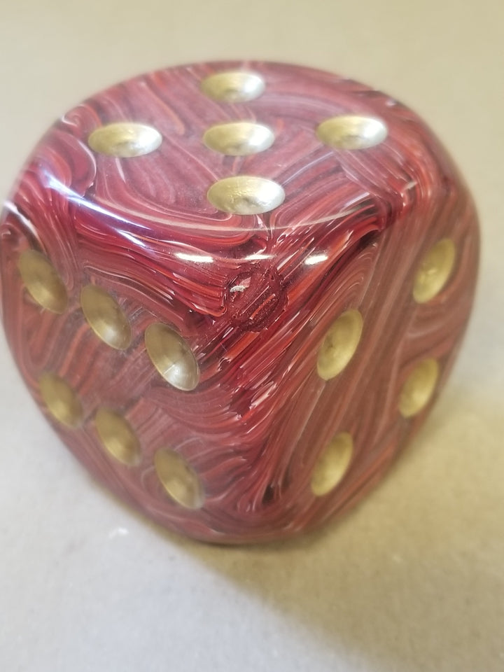 Factory Second 50mm d6 Dice by Chessex (Multiple Colors)