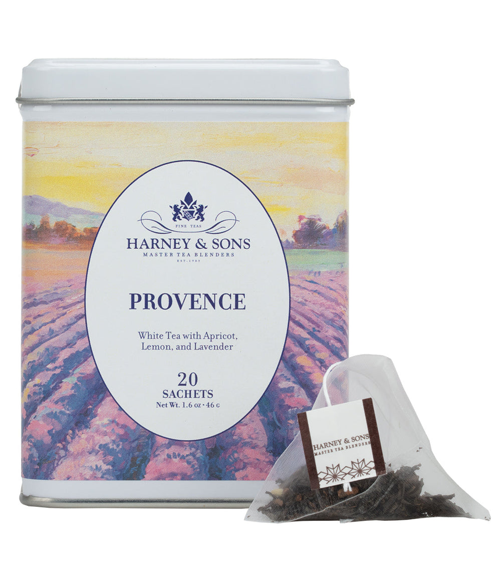 Provence Tea Tin of 20 Sachets Front