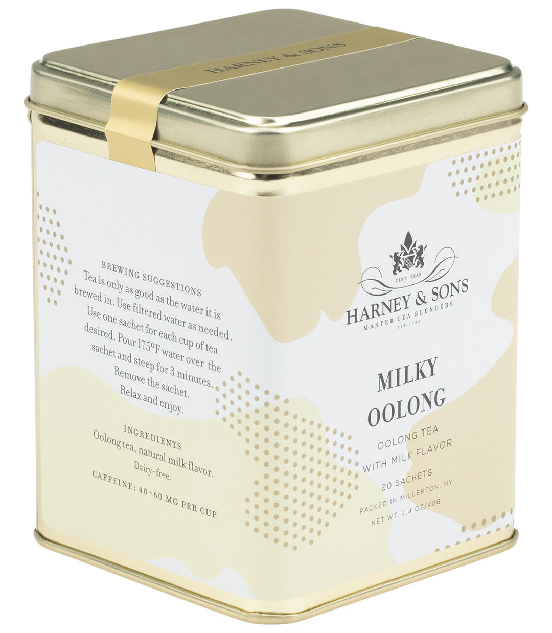 Milky Oolong Tea Tin of 20 Sachets