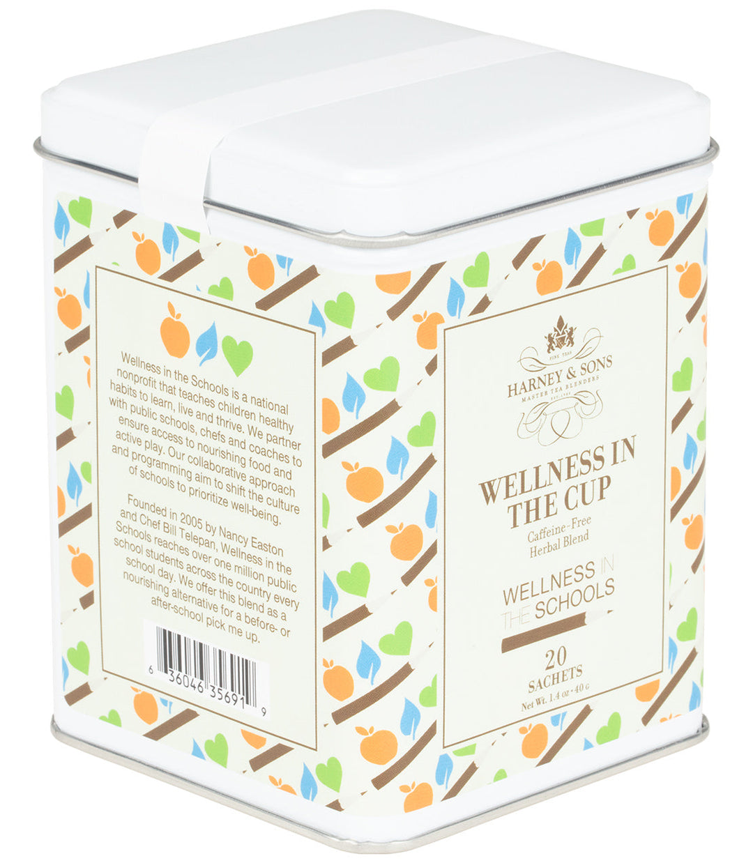 Wellness in the Cup Tea Tin of 20 Sachets