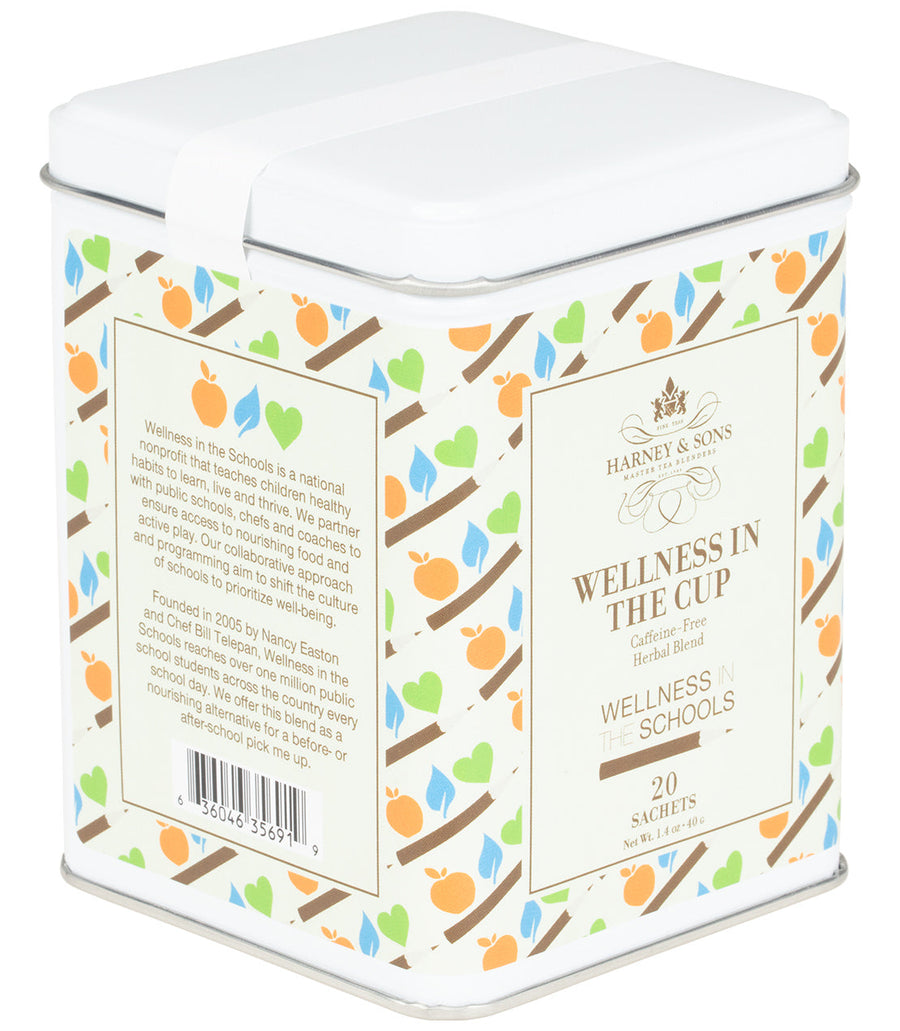 Wellness in the Cup Tea Tin of 20 Sachets