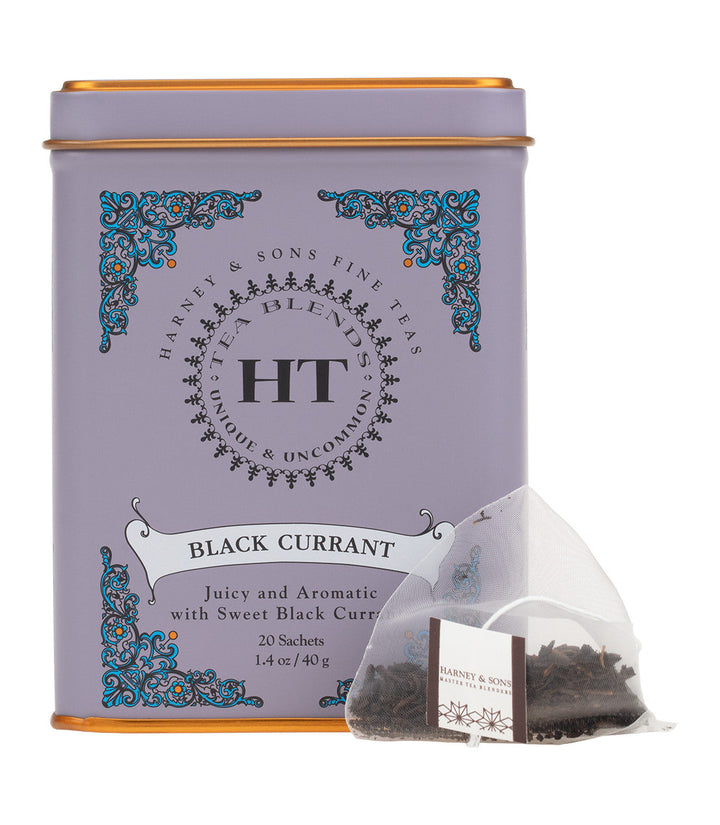 Black Currant Tea HT Tin of 20 Sachets