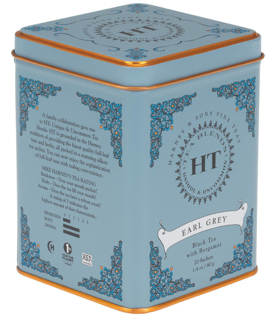 Earl Grey Tea HT Tin of 20 Sachets