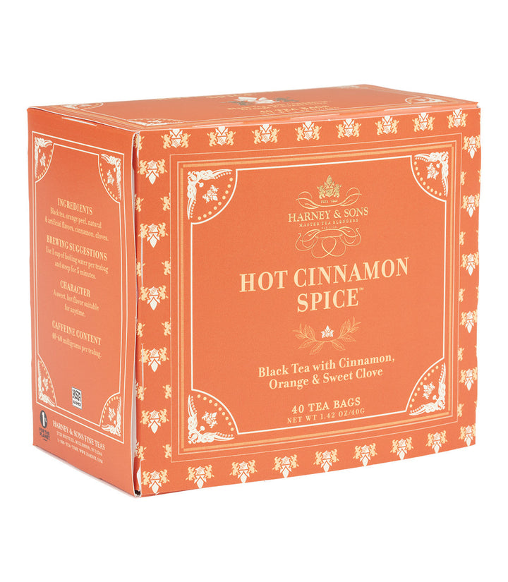 Hot Cinnamon Spice Premium Teabags Box