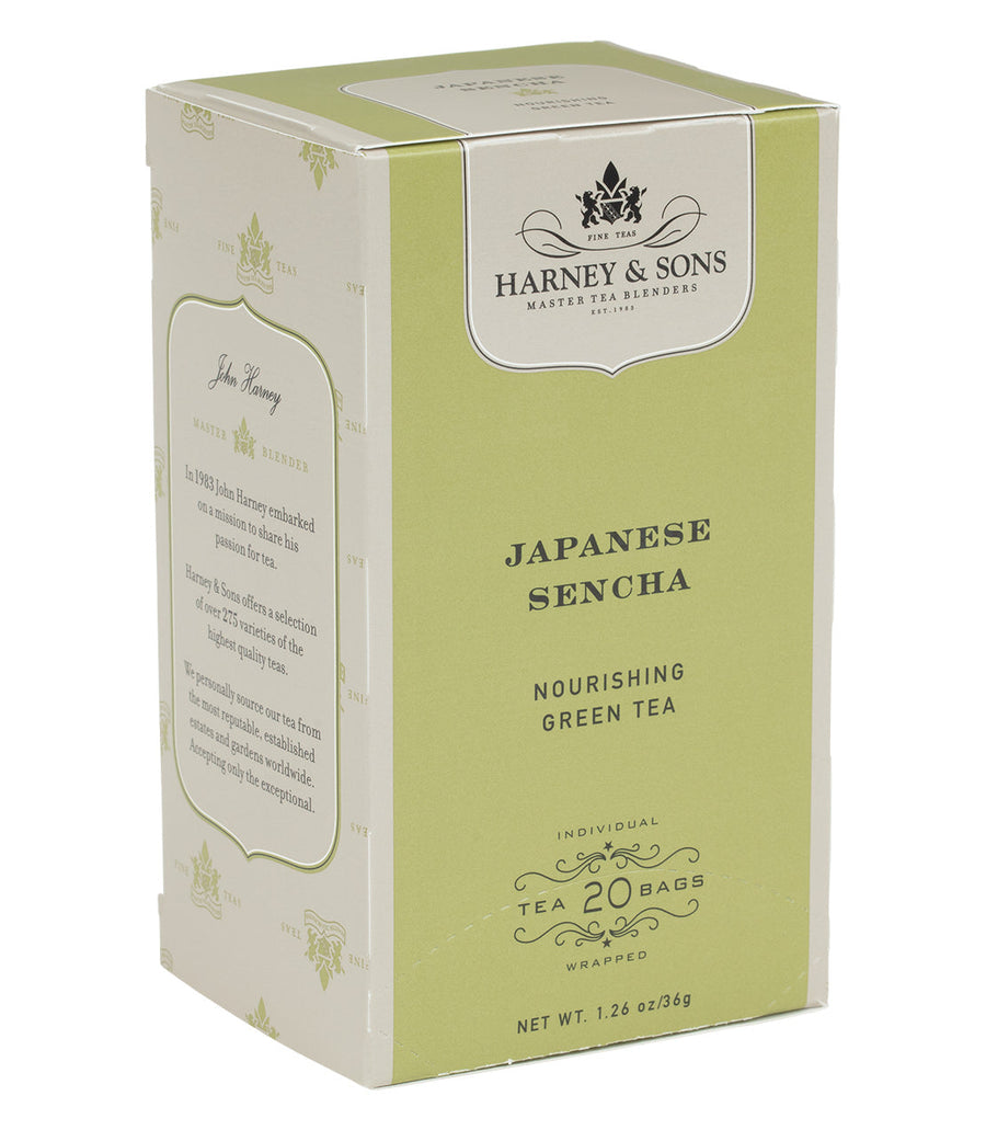 Japanese Sencha Tea Box of 20 Premium Teabags