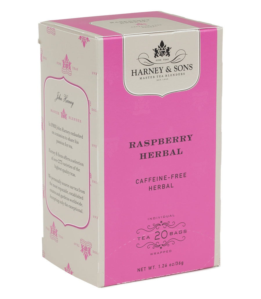 Red Raspberry Tea Box of 20 Premium Teabags