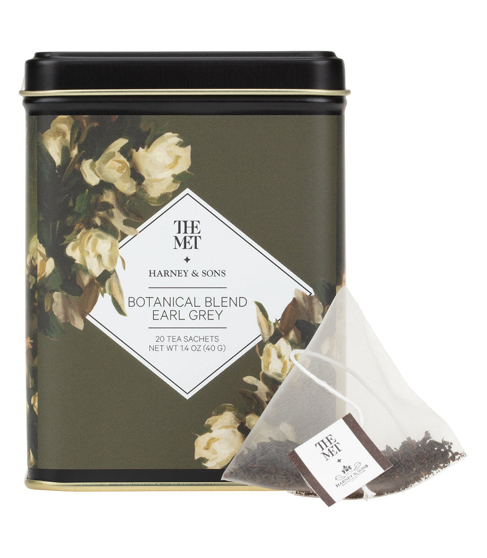 Botanical Blend Earl Grey Tea Tin of 20 Sachets Photo