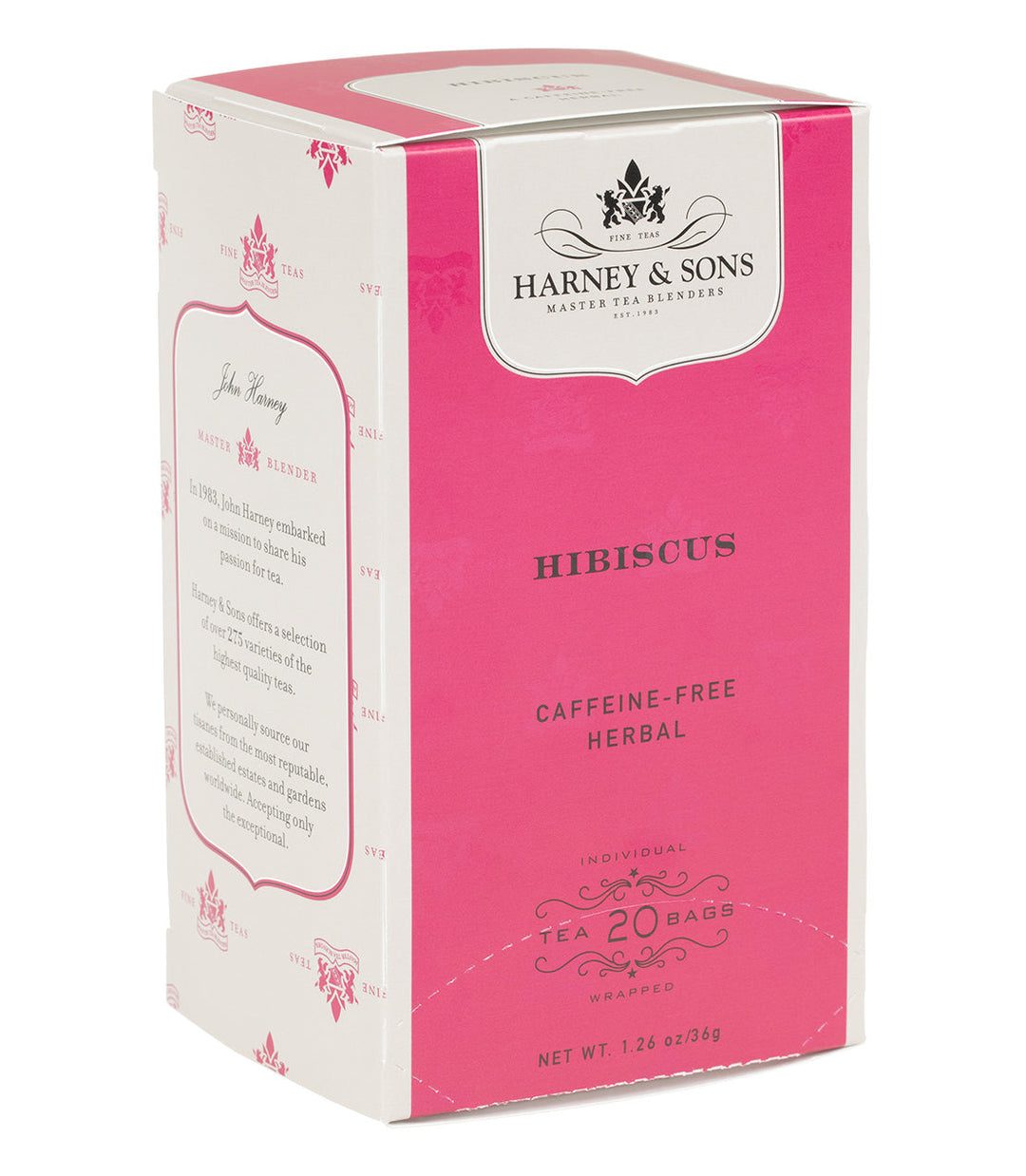 Hibiscus Tea Box of 20 Premium Teabags